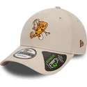 gorra-curva-beige-ajustable-9forty-repreve-basketball-pizza-de-new-era