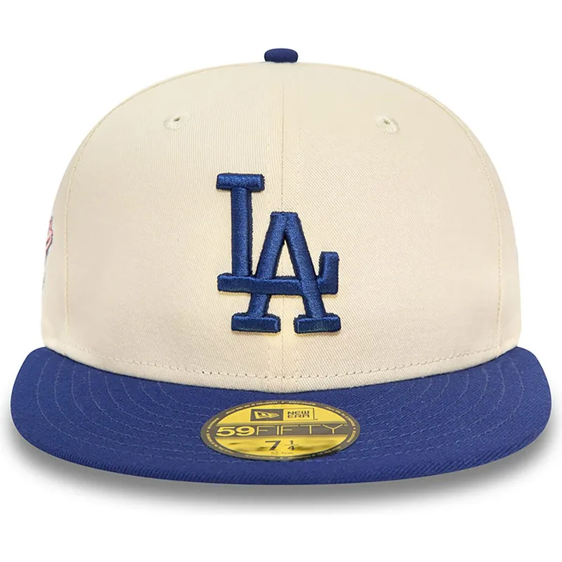 mutzen-flach-beige-angepasst-59fifty-team-colour-der-los-angeles-dodgers-mlb-von-new-era mutzen-flach-beige-angepasst-59fifty-team-colour-der-los-angeles-dodgers-mlb-von-new-era