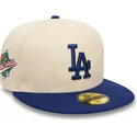 mutzen-flach-beige-angepasst-59fifty-team-colour-der-los-angeles-dodgers-mlb-von-new-era