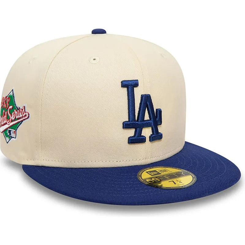 mutzen-flach-beige-angepasst-59fifty-team-colour-der-los-angeles-dodgers-mlb-von-new-era mutzen-flach-beige-angepasst-59fifty-team-colour-der-los-angeles-dodgers-mlb-von-new-era