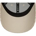 cappello-curvo-beige-regolabile-da-donna-9forty-monogram-dei-new-york-yankees-mlb-di-new-era