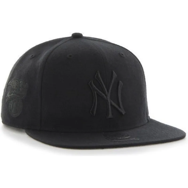 mutzen-flach-schwarz-snapback-der-new-york-yankees-mlb-von-47-brand mutzen-flach-schwarz-snapback-der-new-york-yankees-mlb-von-47-brand