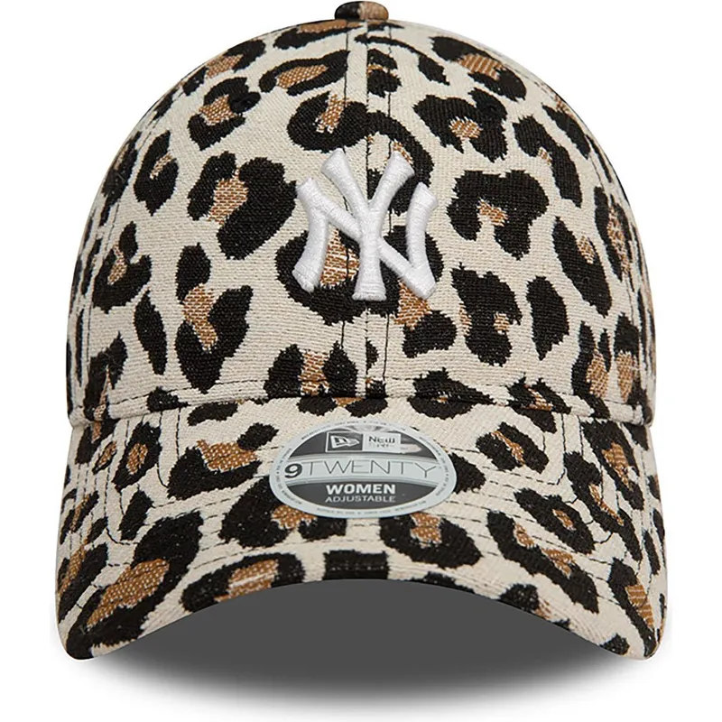 mutzen-gebogen-leopard-verstellbares-band-9forty-jacquard-der-new-york-yankees-mlb-von-new-era