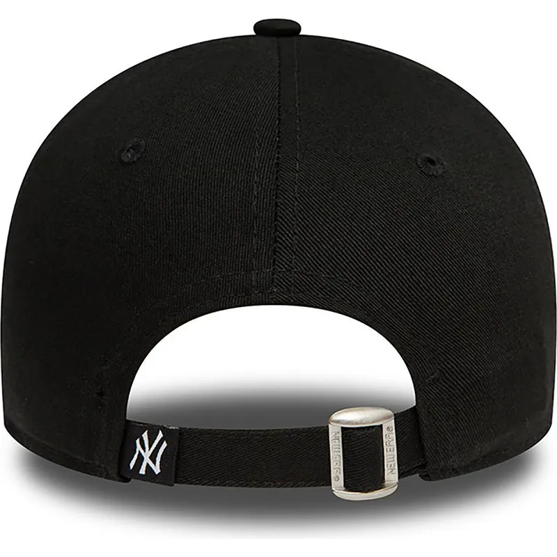 mutzen-gebogen-schwarz-verstellbares-band-9forty-floral-der-new-york-yankees-mlb-von-new-era