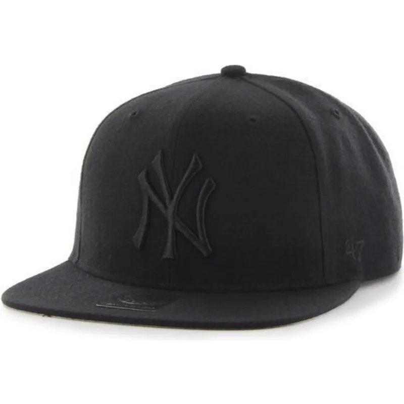 mutzen-flach-schwarz-snapback-der-new-york-yankees-mlb-von-47-brand mutzen-flach-schwarz-snapback-der-new-york-yankees-mlb-von-47-brand