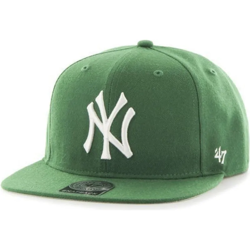 mutzen-flach-grun-snapback-der-new-york-yankees-mlb-von-47-brand mutzen-flach-grun-snapback-der-new-york-yankees-mlb-von-47-brand