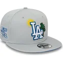 mutzen-flach-grau-snapback-9fifty-summer-icon-der-los-angeles-dodgers-mlb-von-new-era