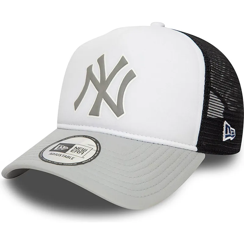 mutzen-gebogen-grau-snapback-a-frame-der-new-york-yankees-mlb-von-new-era