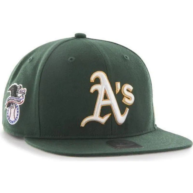 mutzen-flach-grun-snapback-der-oakland-athletics-mlb-von-47-brand mutzen-flach-grun-snapback-der-oakland-athletics-mlb-von-47-brand