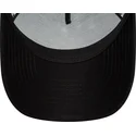 mutzen-gebogen-schwarz-snapback-a-frame-metallic-der-new-york-yankees-mlb-von-new-era