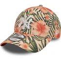 new-era-new-york-yankees-mlb-9forty-verstellbare-mehrfarbige-kappe-mit-gebogenem-schirm-tropical