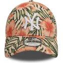 casquette-courbee-multicolore-ajustable-9forty-tropical-new-york-yankees-mlb-new-era