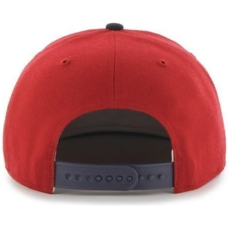 mutzen-flach-rot-snapback-der-boston-red-sox-mlb-von-47-brand mutzen-flach-rot-snapback-der-boston-red-sox-mlb-von-47-brand