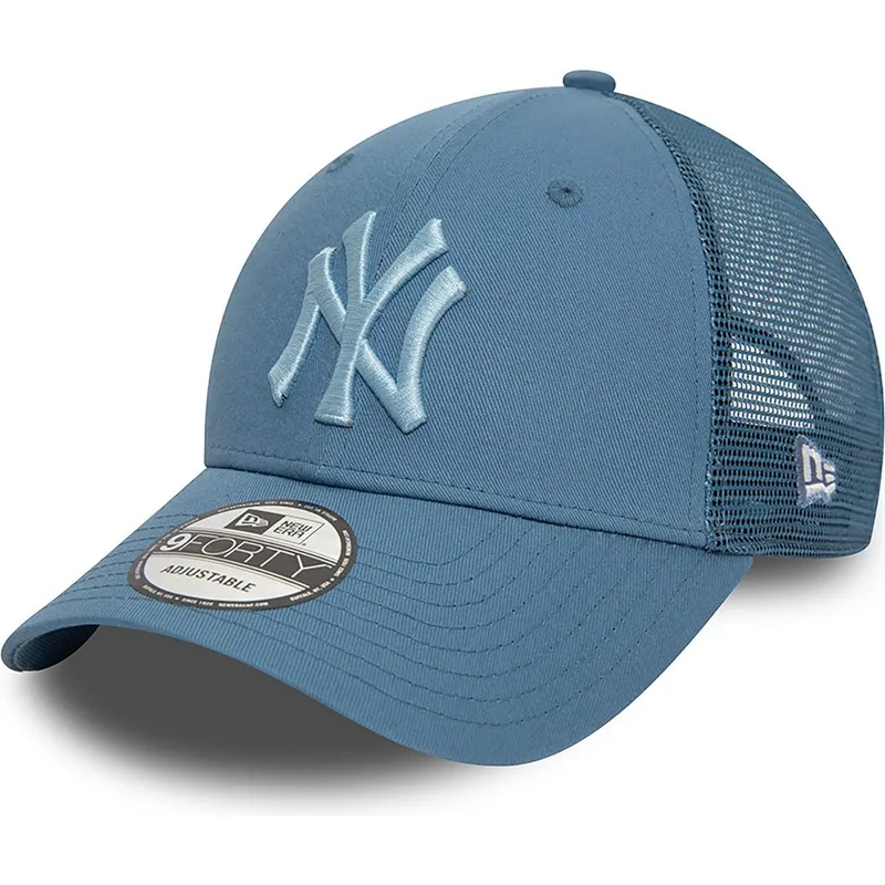 mutzen-gebogen-blau-snapback-9forty-home-field-der-new-york-yankees-mlb-von-new-era