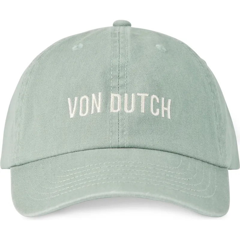 cappello-verde-regolabile-con-visiera-curva-blgr-di-von-dutch