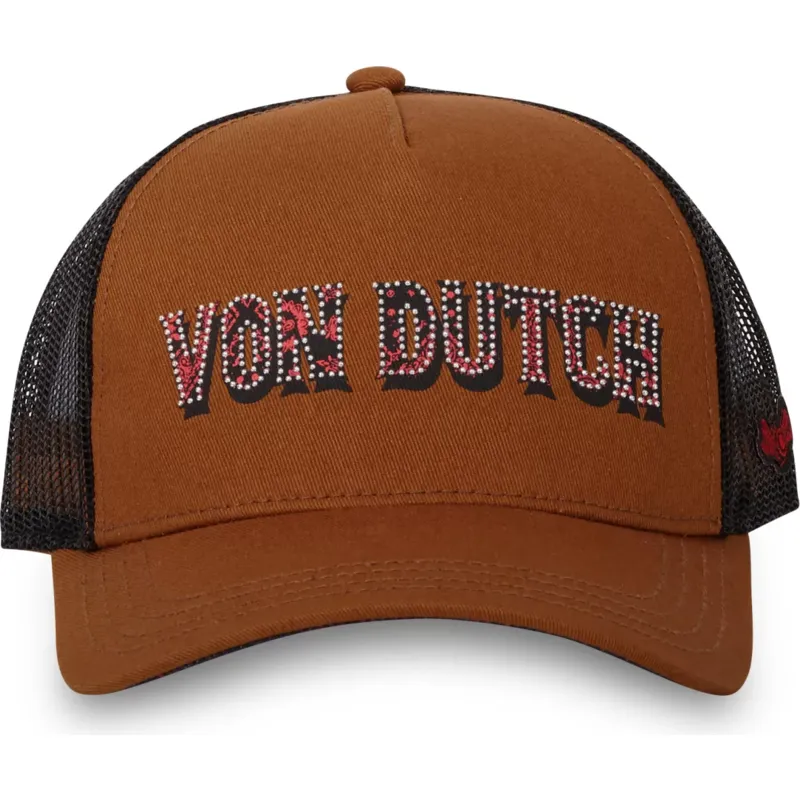 trucker-kappe-braun-stud-n-von-von-dutch