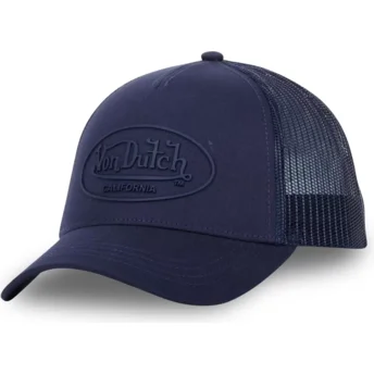 Cappellino trucker blu navy LOG02 di Von Dutch