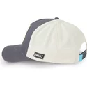 capslab-vegito-super-saiyan-blue-fus-dragon-ball-black-and-white-trucker-hat