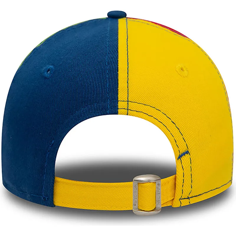 bojd-flerfargad-justerbar-keps-for-barn-9forty-block-new-york-yankees-mlb-fran-new-era