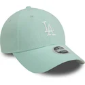 gorra-curva-verde-ajustable-para-mujer-9forty-linen-de-los-angeles-dodgers-mlb-de-new-era