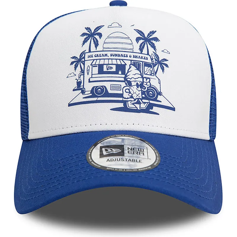 mutzen-gebogen-blau-snapback-a-frame-frame-graphic-der-ice-cream-los-angeles-von-new-era
