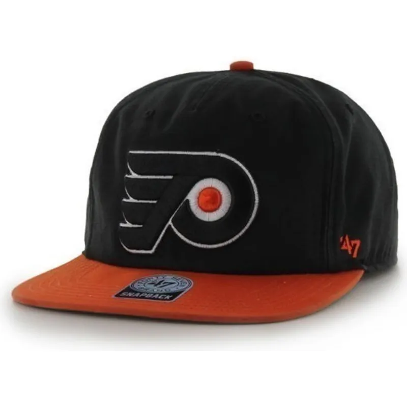 mutzen-flach-schwarz-snapback-der-philadelphia-flyers-nhl-von-47-brand mutzen-flach-schwarz-snapback-der-philadelphia-flyers-nhl-von-47-brand
