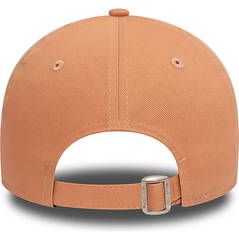 mutzen-gebogen-braun-verstellbares-band-9twenty-floral-der-los-angeles-dodgers-mlb-von-new-era
