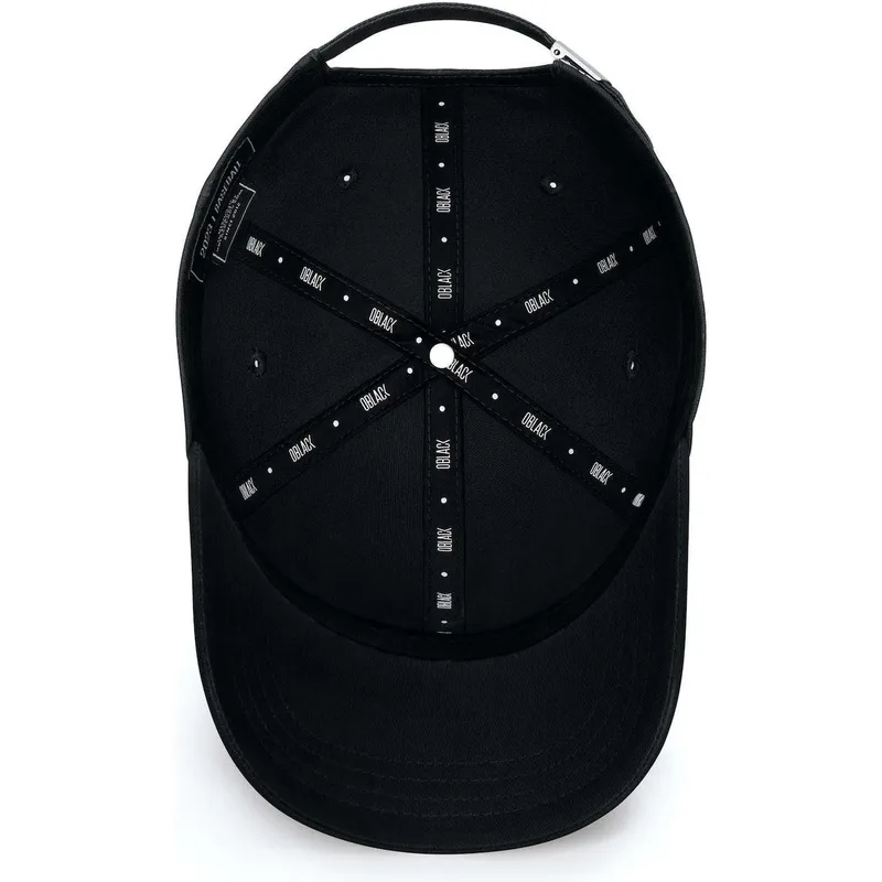 czarna-zakrzywiona-regulowana-czapka-baseball-peach-od-oblack