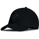 gorra-curva-negra-ajustable-con-logo-negro-baseball-peach-de-oblack