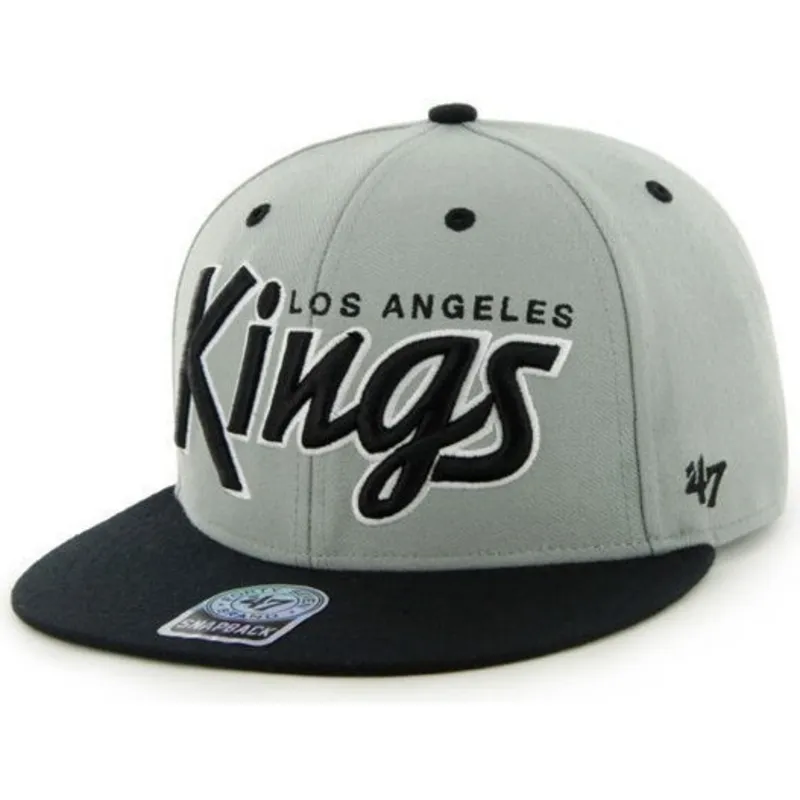 mutzen-flach-grau-snapback-de-letras-der-los-angeles-kings-nhl-von-47-brand