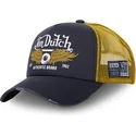 cappellino-trucker-grigio-e-giallo-crew14-di-von-dutch