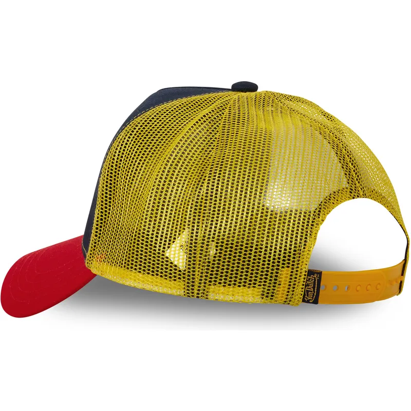 cappellino-trucker-blu-marino-giallo-e-rosso-wol-di-von-dutch