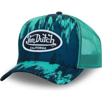 Casquette trucker verte VIBES GRE Von Dutch