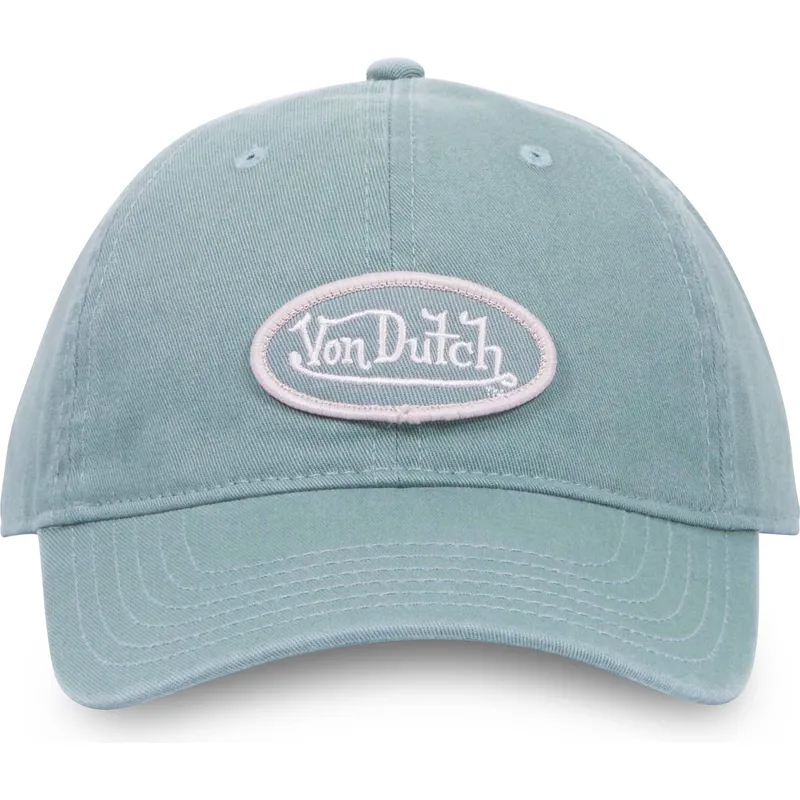 cappellino-curvo-azzurro-regolabile-log-lgr-di-von-dutch