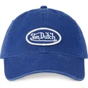 gorra-curva-azul-ajustable-log-blu-de-von-dutch