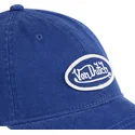 blaue-verstellbare-curved-cap-log-blu-von-von-dutch