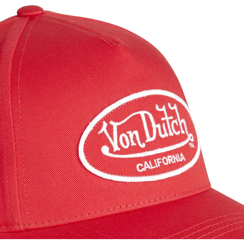 rote-verstellbare-curved-cap-lof-c6-von-von-dutch