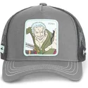 grau-trucker-kappe-fur-kinder-roronoa-zoro-kidzor1-one-piece-von-capslab