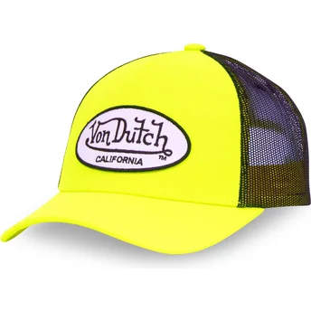 Gelb-schwarze Trucker-Kappe FRESH20 von Von Dutch