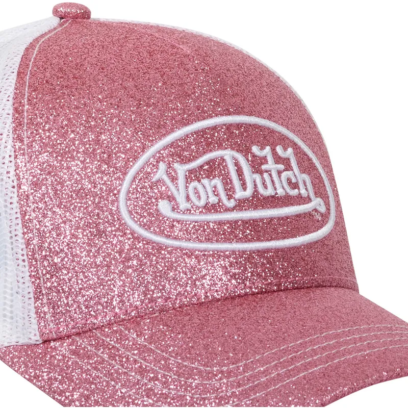 glitter-p-rosa-och-vit-truckerkeps-fran-von-dutch