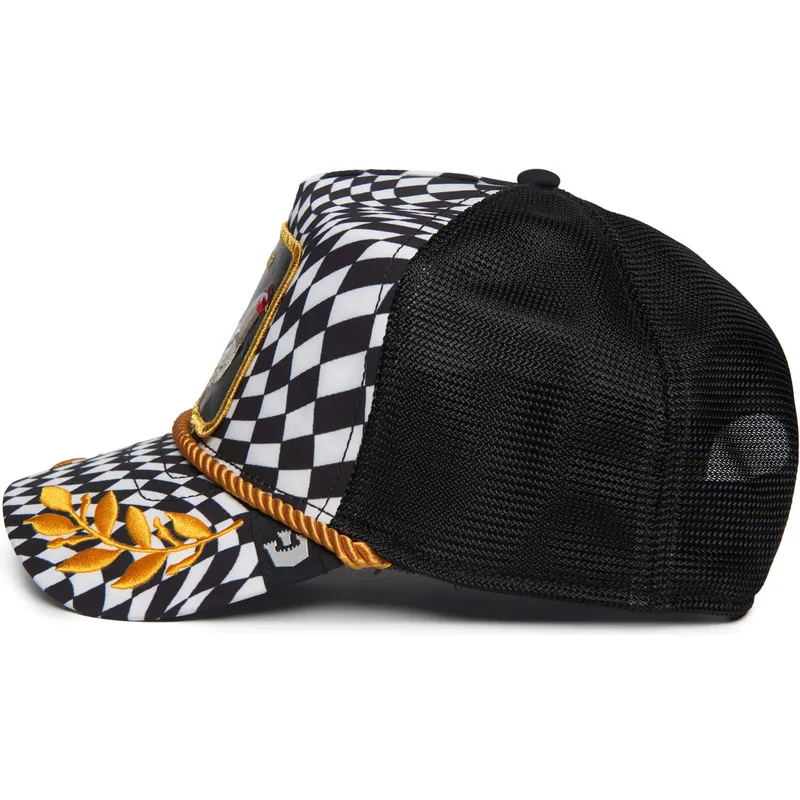 cappellino-trucker-nero-gallina-winner-wwcd-supercharged-the-farm-di-goorin-bros
