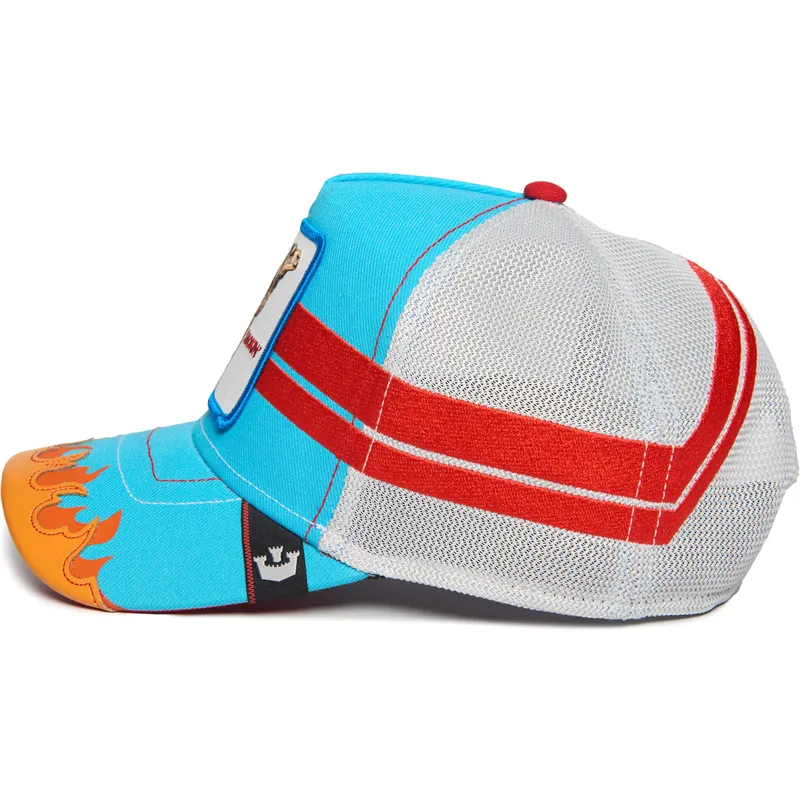 trucker-cap-blau-und-weiss-dromedar-smokin-somebody-stop-me-supercharged-the-farm-von-goorin-bros
