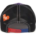 gorra-trucker-violeta-negra-y-marron-dragon-boss-hammer-and-spike-insert-coin-vol2-the-farm-de-goorin-bros