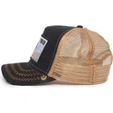trucker-cap-schwarz-und-beige-buffel-tough-model-no-70u9h-rodeo-the-farm-von-goorin-bros