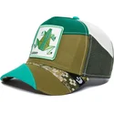 casquette-trucker-verte-grenouille-lucky-good-luck-farmigami-the-farm-goorin-bros