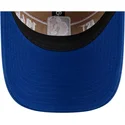 cappellino-curvo-marrone-e-blu-regolabile-9twenty-draft-2024-di-nba-di-new-era