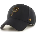 47-brand-curved-brim-pittsburgh-pirates-mlb-black-cap