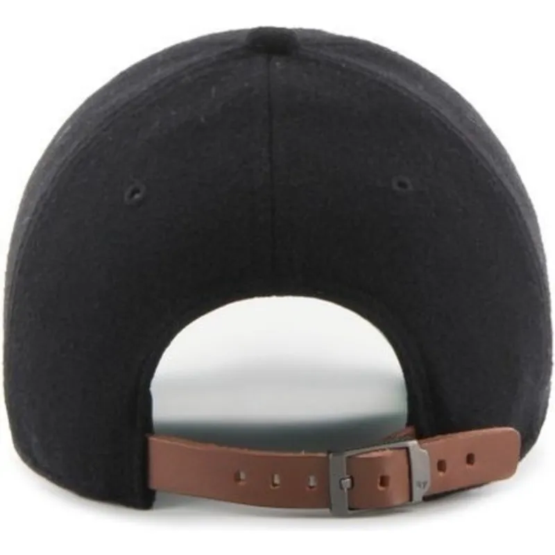 mutzen-gebogen-schwarz-verstellbares-band-cinta-de-piel-der-new-york-yankees-mlb-von-47-brand
