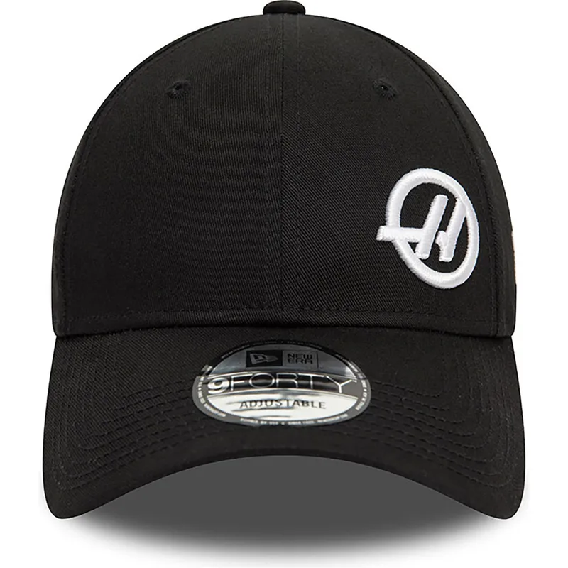cappellino-curvo-nero-snapback-9forty-di-haas-f1-team-formula-1-di-new-era