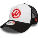 gorra-trucker-blanca-y-negra-e-frame-de-haas-f1-team-formula-1-de-new-era